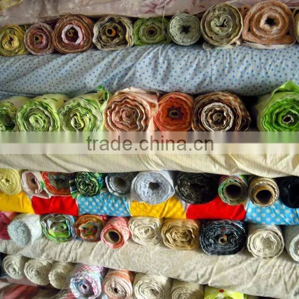 TC Fabric With Print in Stock Lot