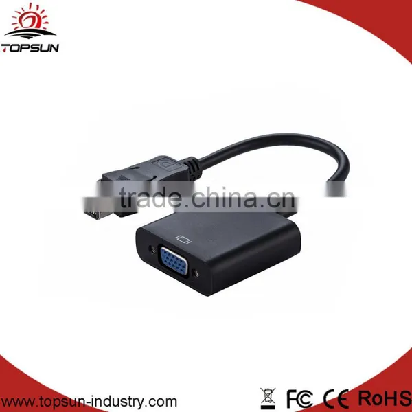 Mini DP To VGA Adapter Cable For computer/Mini Adapter Cable
