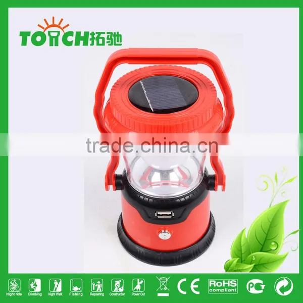 CE RoHS FCC EMC Certification LED Lantern Top Quality Camping Lamp Solar Rechargeable Tent Lamp With Charger Plastic Flash Light photo-6