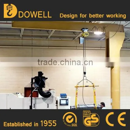 3 Ton Jib Crane With Electric Hoist, Floor Mounted Jib Cranes photo-5