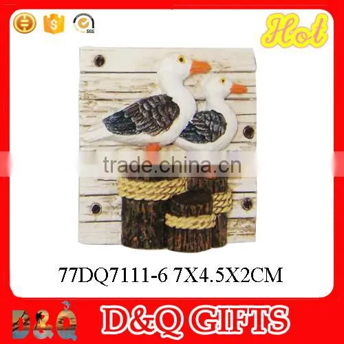 Hot Sale 3D Nautical Seagul Fridge Magnet photo-5