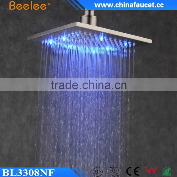 Wholesaler Bathroom High Pressure Ceiling Waterfall LED Light Head Shower photo-3