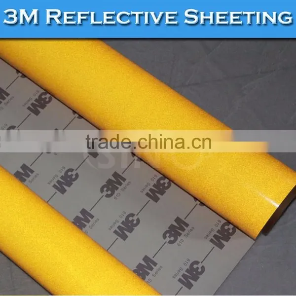 Outdoor Sign 3M 610 C-11 Yellow Color 3M Reflective Film photo-2