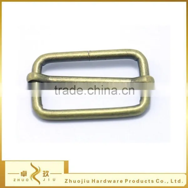 Metal Adjustable Belt Buckle, Slider Ring