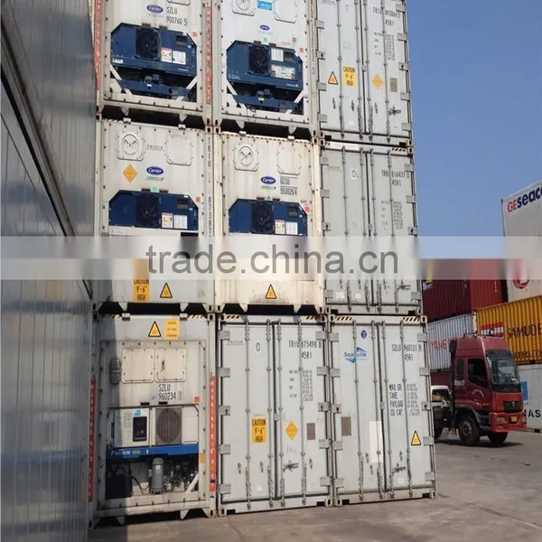 40 Feet Used Reefer Container With Carrier Refrigerator for Sale