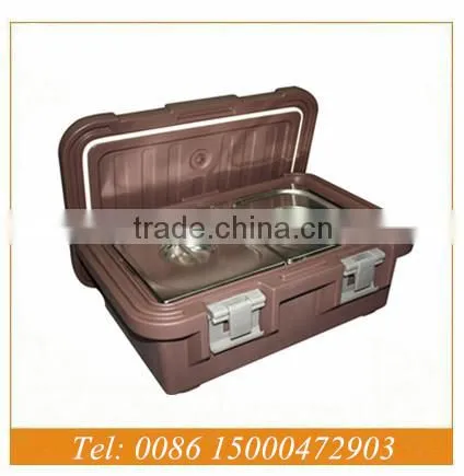 Catering 24L Plastic Food Warm Pan Carrier, PU Insulated Food Pan Carrier photo-4