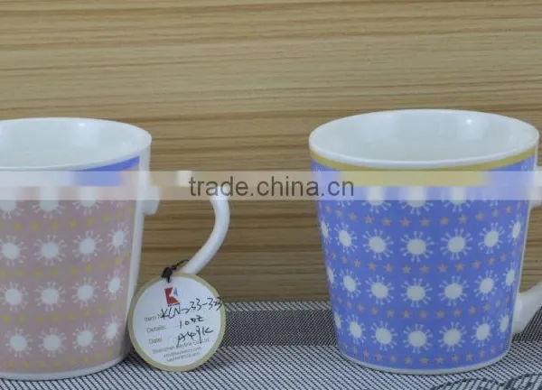 14OZ Sweet Heart Fully Decal, Shiny Surface Porcelain Mug, KL5001-356 photo-2