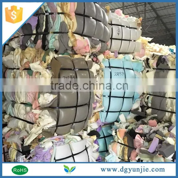 Economical Manufacture PU Recycled Foam Plastic Scrap in Bales
