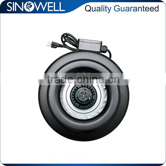 China Reliable Manufacturer GreenHouse Hydroponic Inline Centrifugal Ventilation Exhaust Duct Fan photo-4