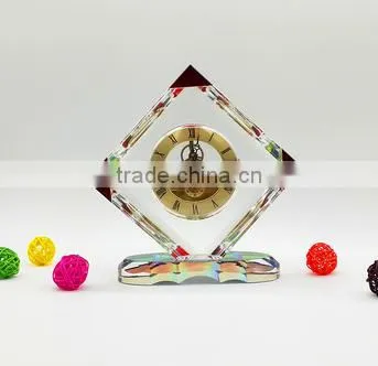 Crystal Table Clock for Souvenir Gifts photo-5