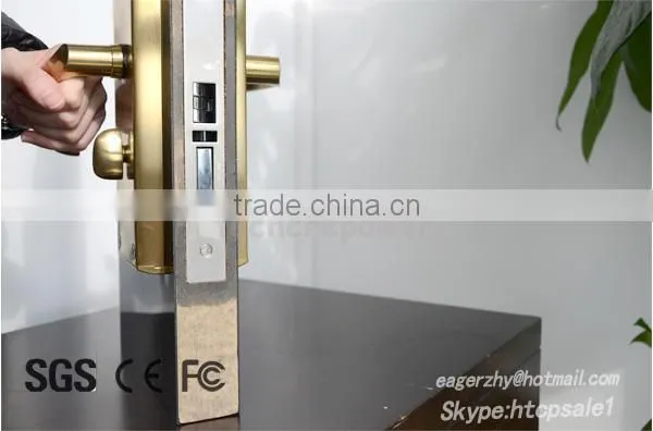RFID Card Stainless Steel Panel Hotel Room Door Lock photo-3
