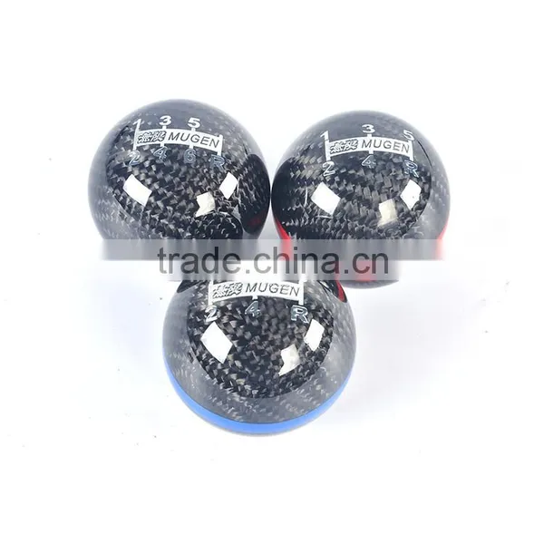 Car Real Carbon Fiber Gear Shift Knob Ball photo-2