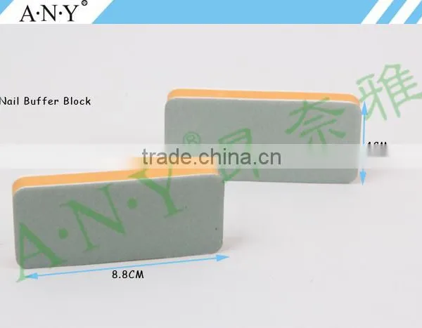 Professional Nail Manicure Small Sand Square Sponge Nail Polish Block photo-2