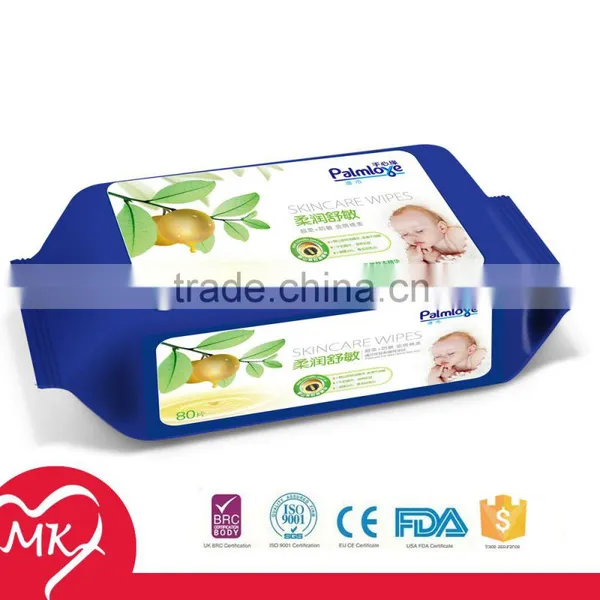 Tender Soft Wholesale Organic Household Perfume Hand and Face Cleaning Wet Tissue Paper
