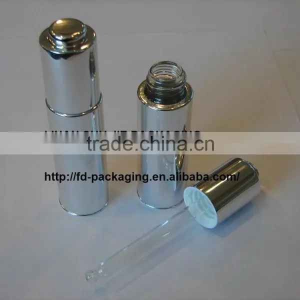 Glass Vial With Aluminum Shell With Push Button photo-3