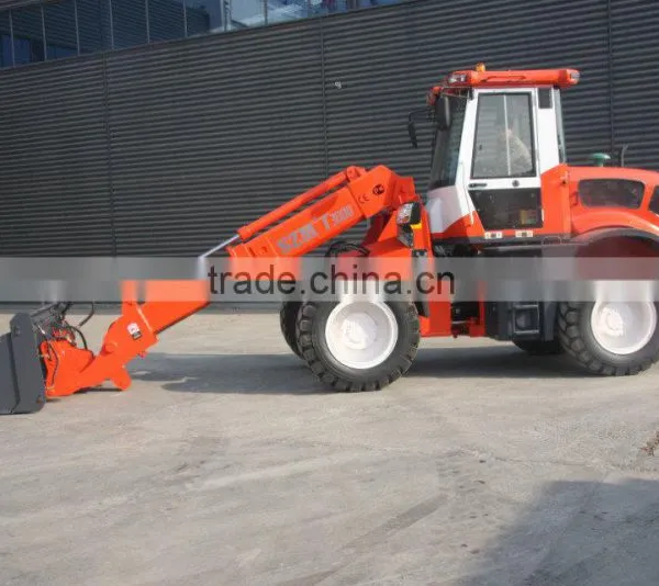 SZM 930 Telescopic Compact Tractor Front Loader With Agriculture Tyres photo-2