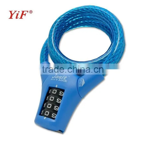 YiFeng 4 Digit Combination Bicycle Lock Cable Lock YF21059 photo-3