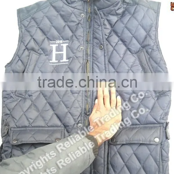 Quilted Vest Men's Wear