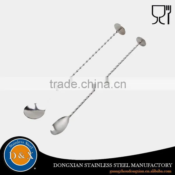 Barware mixing stainless steel spoon
