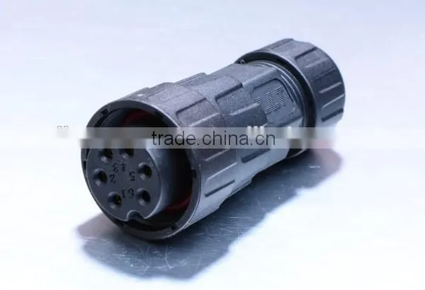 UL/TUV/SAA Approved LLT M25 6 Contacts Wire to Board Connector Waterproof Connector photo-3