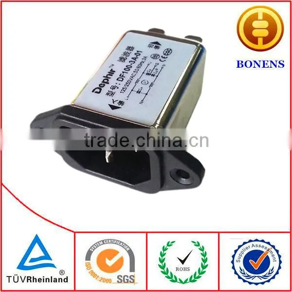 1A 3A 6A 10A Filter 220V Emi Power Line Electronic Filter photo-3
