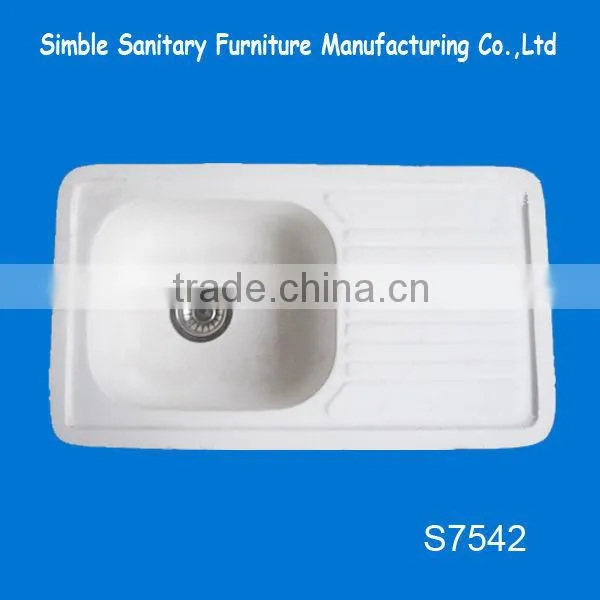 Acrylic Artificial Marble Kitchen Sink