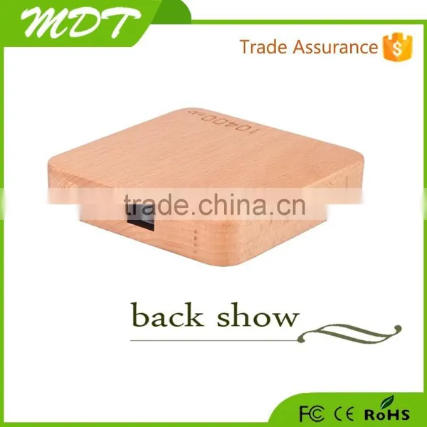 2015 High-performance 10400mah Wood Power Bank of Power Supply Iron Man Power Bank photo-3