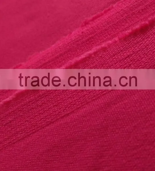 16X16+70D/120X40 TWILL SOLID PEACH FABRICS 98%COTTON2%SPANDEX 235GSM photo-3