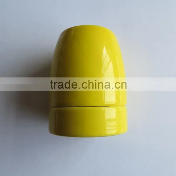 E27 CE Ceramic Lamp Holder Colorful Porcelain Screw Bulb Socket Vintage Light Bases photo-3