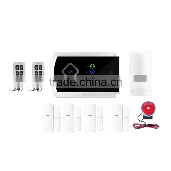 Best 2G Smart Wireless Home Security Burglar GSM/SMS Alarm System G10A photo-2