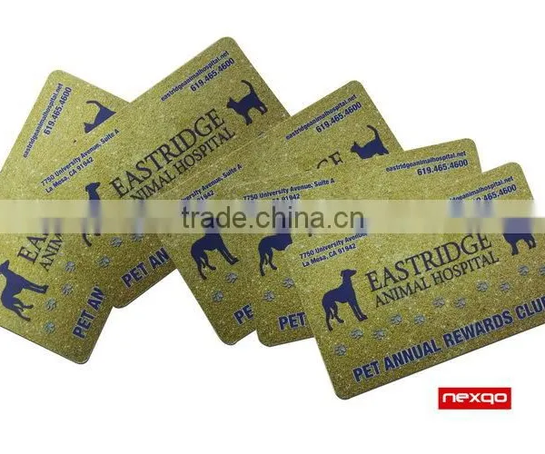 Custom Shape 4 Color Printing Plastic Gift Cards photo-6