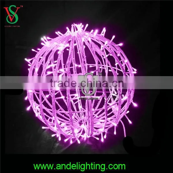 Shopping Mall Decoration Tree Decoration Dia 0.5m Christmas Ball Light photo-3