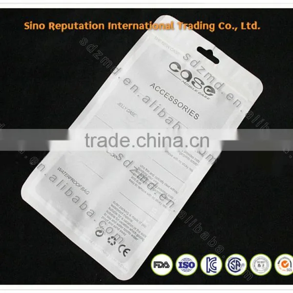 Wholesale Plastic Bag for Cellphone With Zipper / Header / Hanging Hole Made in China photo-4