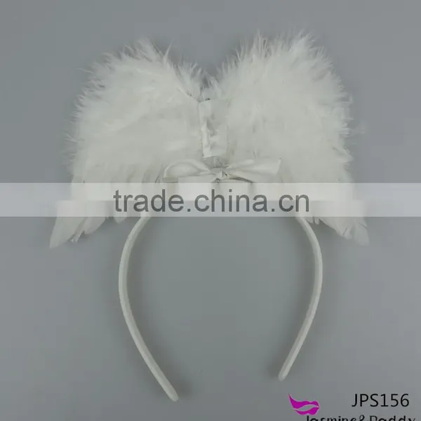 Little Angel Wings Feather Wings Headdress for Party photo-2
