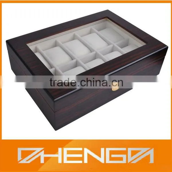 Hot!!! Customized China Manufacturer Personalized Luxury Souvenir Products Wooden Watches Box Wholesale(ZDW14-002) photo-6