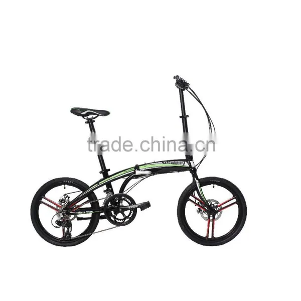 20" Aliumium Alloy Superlight Cheap Folding Bicycle for Wholesale Made in China photo-4