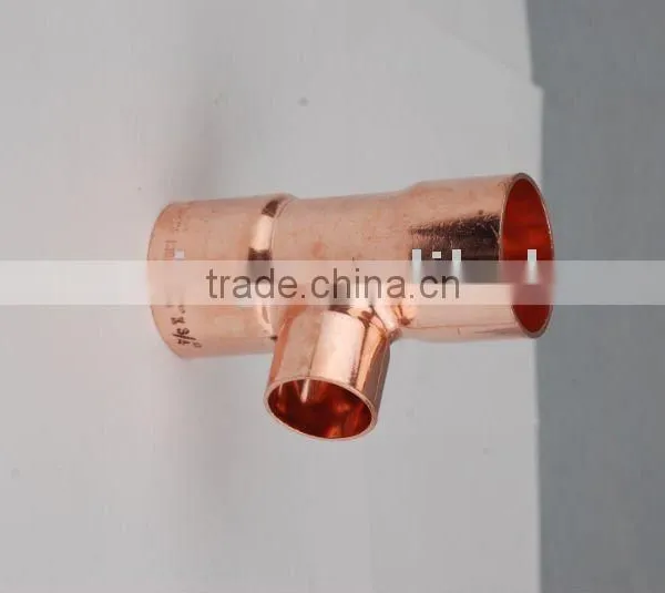 Copper reducing tee