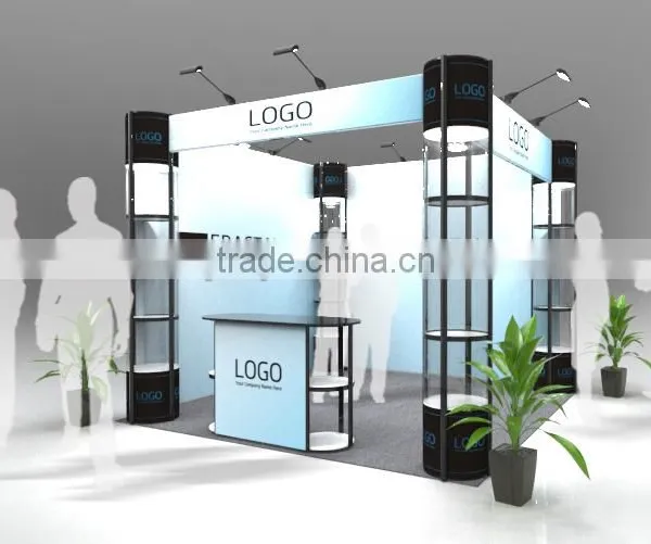 Custom Trade Show Portable Aluminium 10'*10'ft Exhibition Booth photo-2
