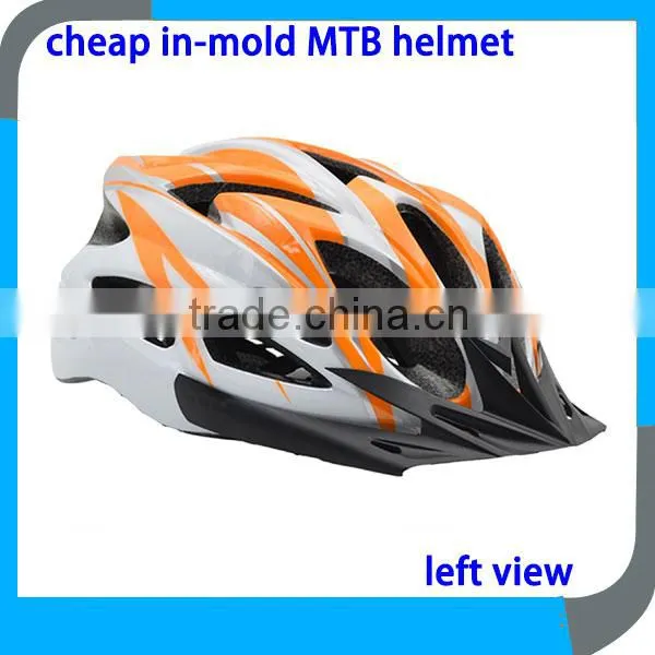 Cheap In-mold MTB Cycle Helmet With Sun Visor for Track photo-4