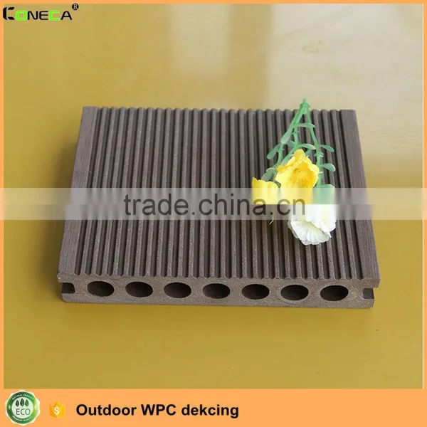Outdoor Flooring and Artificial Wood Plastic Composite WPC Decking photo-2