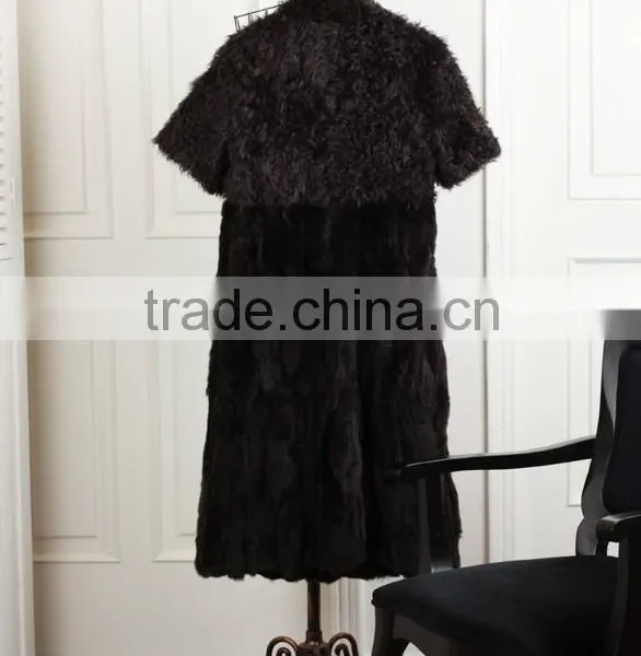Fashion Long Style Sheep Fur Coat for Women LC98 photo-3