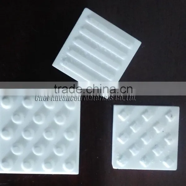 Alumina Ceramic Mosaic Tile With Dimple For Pulley Lagging photo-4
