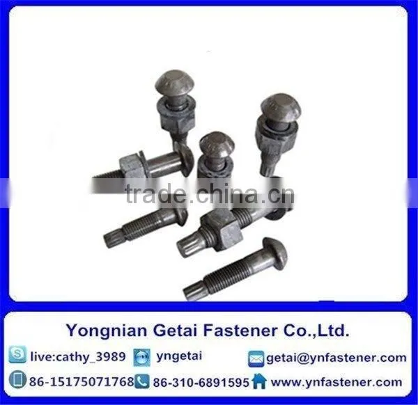 Steel Structure With High Torsional Shear Strength Hexagon Head Bolts photo-3