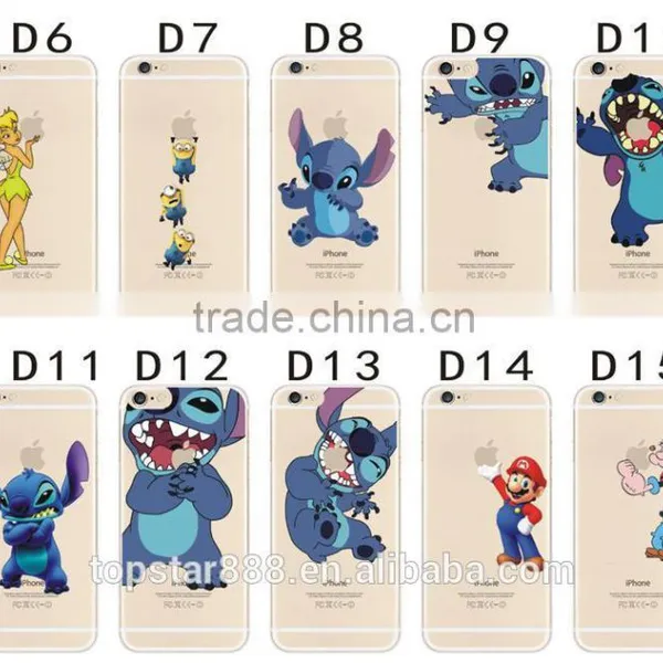 Wholesale Cell Phone Case With Carton Imprint ,Lovely TPU Phone Case as the Promotion Gift . photo-3