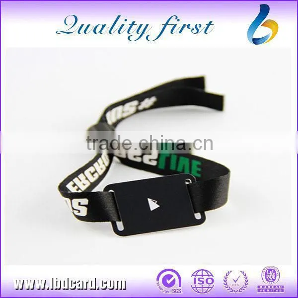 LBDW10 RFID Custom Wristbands, NFC Wristbands, Woven Wristbands China photo-2
