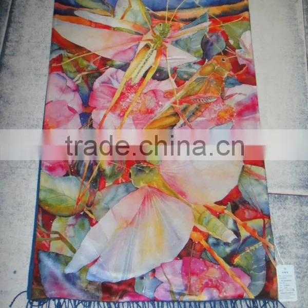 No MOQ Factory Direct Free Sample Custom Design Silk Raised Scarves Manufacturer in China photo-4