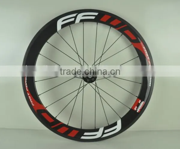 50mm FFWD Colored Carbon Fiber Disc Brake Cover Road Bicycle Wheels for Sale,700c Spoke Carbon Road Bike Wheels photo-2