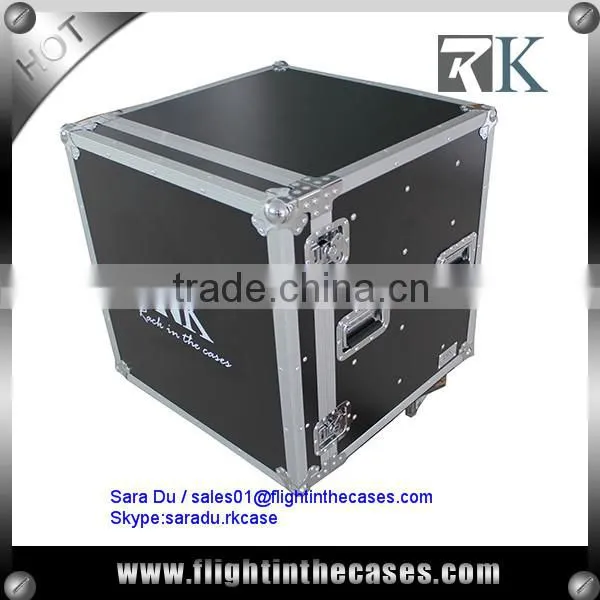 14U Rack Drawe Flight Case With Wheels, 4 Drawers-- 2 x 4U, 2 x 3U High photo-3
