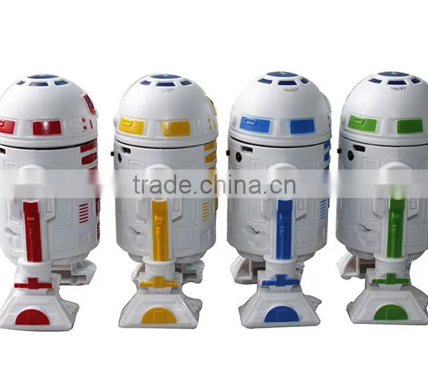 New Robot Mini Wireless Usb Flash Drive 2016 Bluetooth Speaker photo-4
