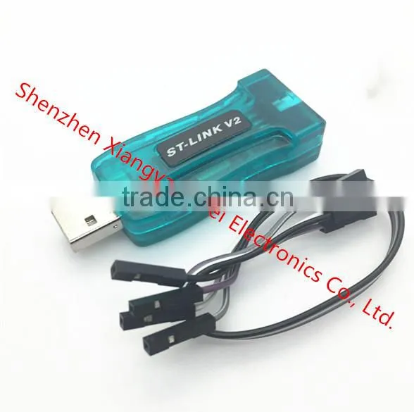 Best Quality~ST-Link Stlink V2 for STM8S STM8L STM32 Cortex-M0 Cortex-M3 SWIM JTAG SWD Interface Programmer